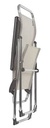 Lafuma kampeerstoel opvouwbaar multipositie beige