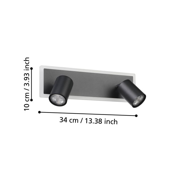 Eglo Rimbocchi 1 opbouwspot 2x