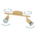 Eglo Trastanello-Buzz opbouwspot 2x 2,8W gold