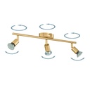 Eglo Trastanello-Buzz opbouwspot 3x 2,8W gold