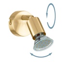 Eglo Trastanello-Buzz opbouwspot 1x 2,8W gold