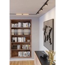 Eglo track plus lichtbalk flat zwart 6,6W