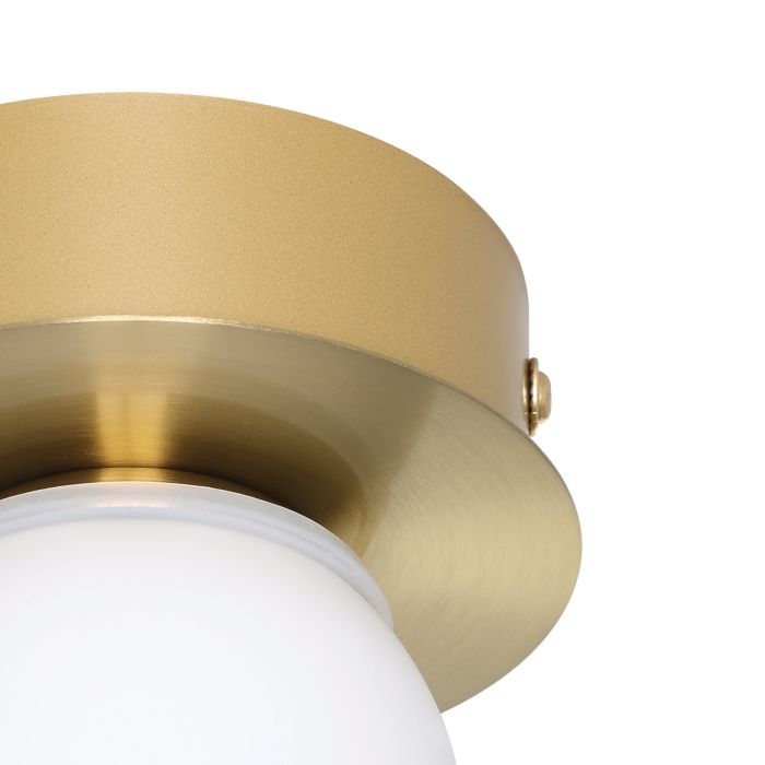 Eglo wand-/plafondlamp Mosiano goud IP44