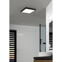 Eglo Fueva 5 LED opbouwarmatuur 285x285mm zwart IP44 2400lm 3000K