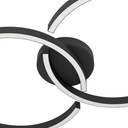 Eglo Amandolo LED 675mm zwart 2400lm 2700-6500K