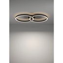 Eglo Amandolo LED 675mm zwart 2400lm 2700-6500K