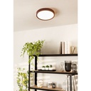 Eglo Musurita LED opbouw 340mm hout 1600lm 3000K