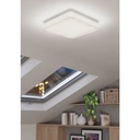 Eglo Ferentino plafondlamp 330x330mm staal wit