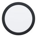 Eglo Fueva 5 LED opbouwarmatuur 210mm zwart dimbaar 1800lm 3000K