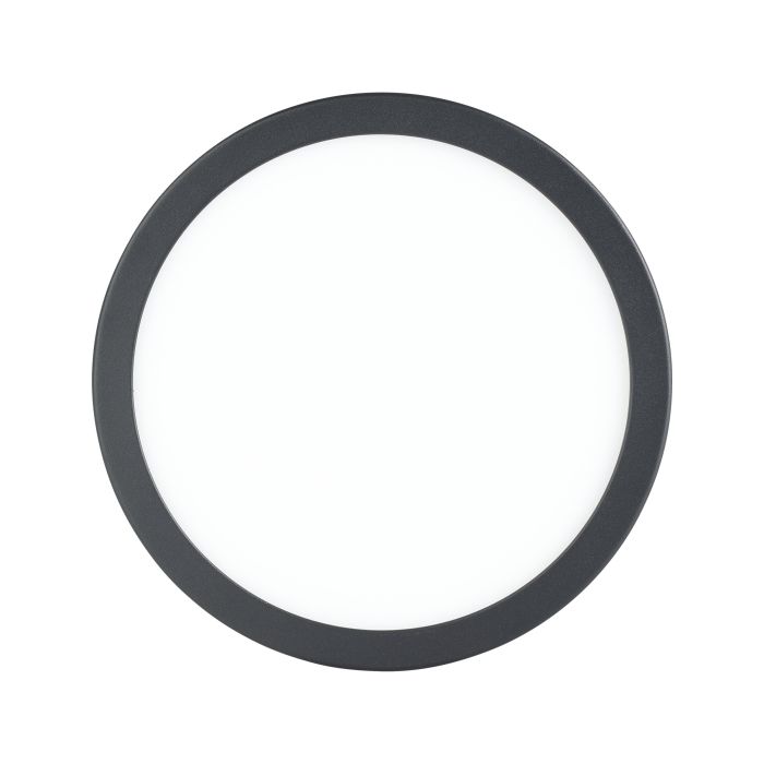 Eglo Fueva 5 LED opbouwarmatuur 210mm zwart + sensor 2000lm 3000K