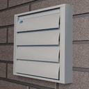 Renson 433 dampkaprooster 173x173mm - wit