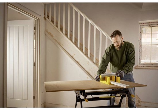 Stanley verstekbak kunstst. + kapzaag 350x143x95mm