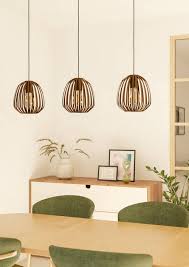 Eglo Espinal hanglamp Ø28cm 3x E27 brons staal