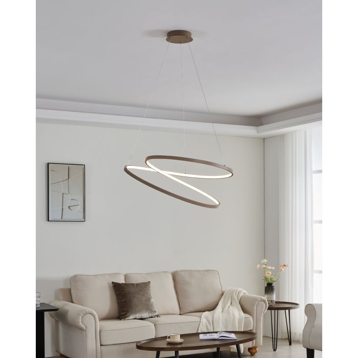 Eglo Ruotale hanglamp 42W 5000LM sand
