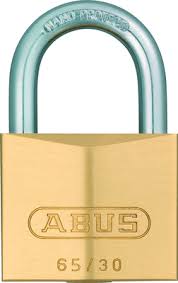Abus 65/40 hangslot messing