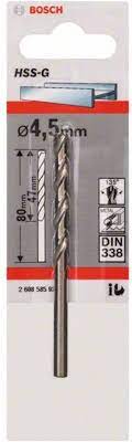 Bosch metaalboor HSS-G 4.5mm