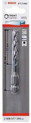 Bosch - impact control HSS 5mm
