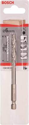 Bosch - houtspiraalboor HSS 6kant 6x63x106