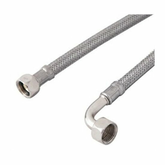 Saniflex 1/2M x 1/2F - 80cm - met bocht