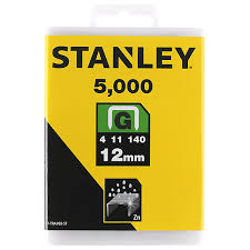 Stanley nieten 12mm type G 5000stuks