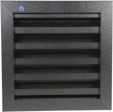 Renson 411 muurrooster 200x200mm RAL9005