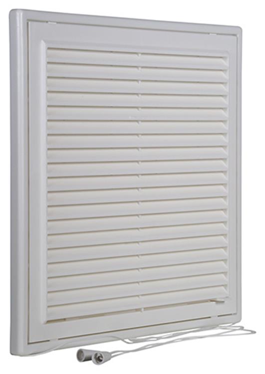 Renson 732 schuifrooster 250x250 wit