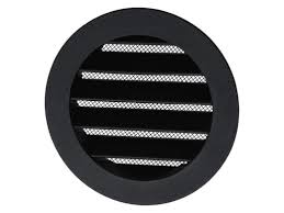 Renson 434/R inbouwrooster rond 100mm RAL9005