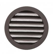 Renson 434/R inbouwrooster rond 150mm RAL9005