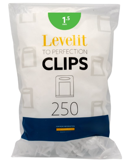 Levelit clips - 2mm (250st)
