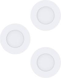 Eglo Fueva 1 LED inbouwspot wit 1050lm 3000K (3st)