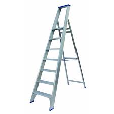 Solide professionele trapladder 7 treden