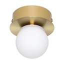 Eglo wand-/plafondlamp Mosiano goud IP44