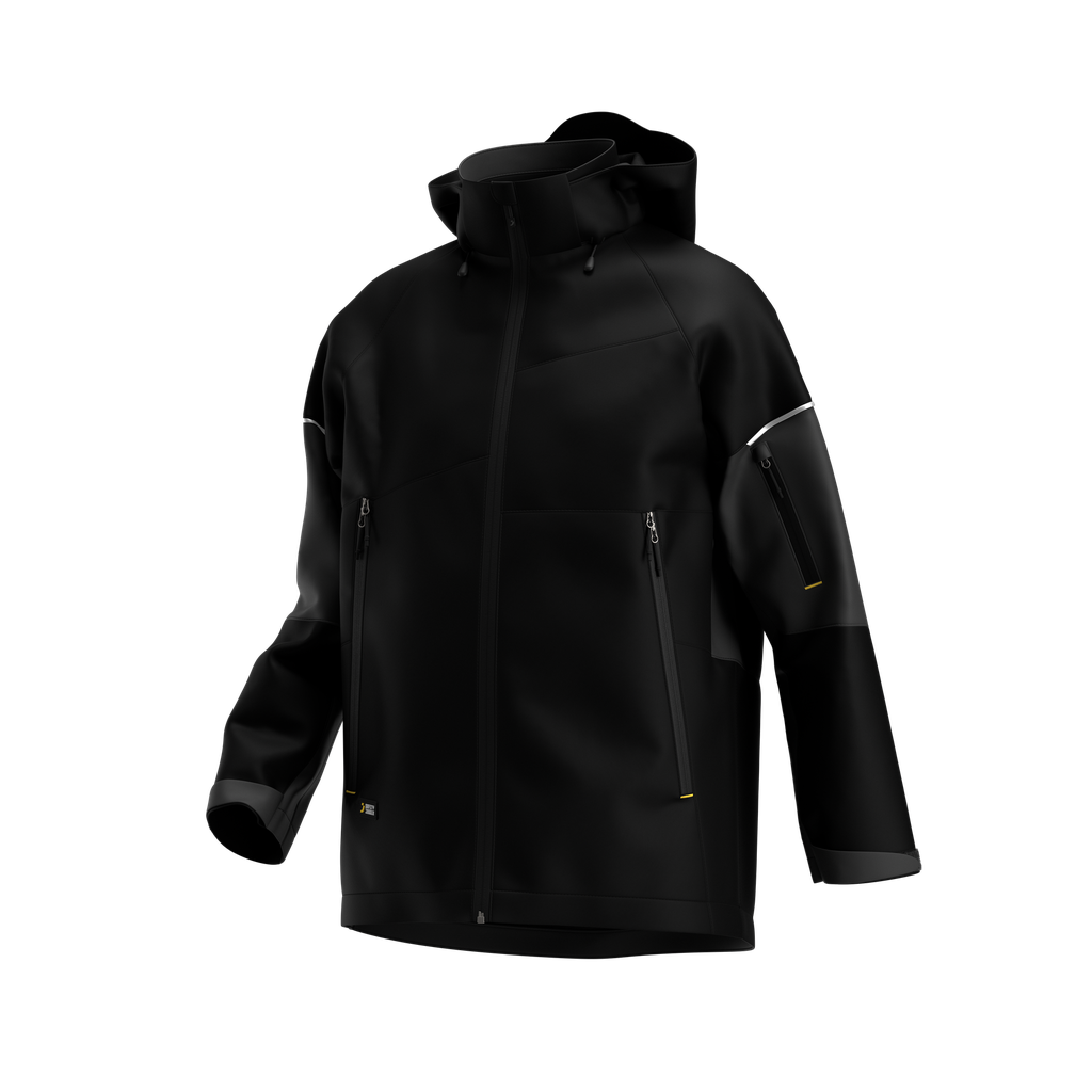 Safety Jogger Kasai regenjas - zwart/grijs