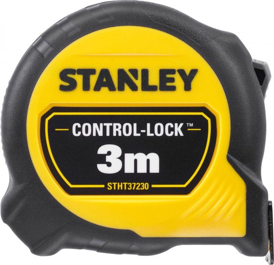 Stanley rolbandmaat control-lock 3M- 19mm