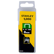 Stanley nieten 8mm type G - 1000stuks