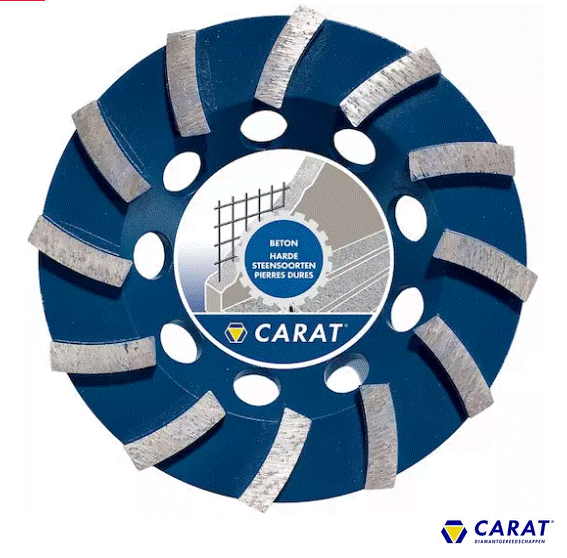 Carat slijpkop CUDG Standaard 125 x 22,23mm