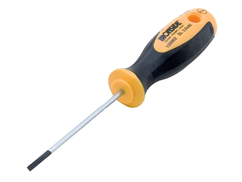 Schroevendraaier plat 5x150 rond blad CR/MO