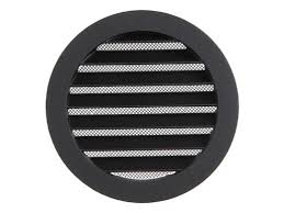 Renson 434/R inbouwrooster 100mm RAL9006