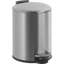 Practo pedaalemmer mat inox 5L