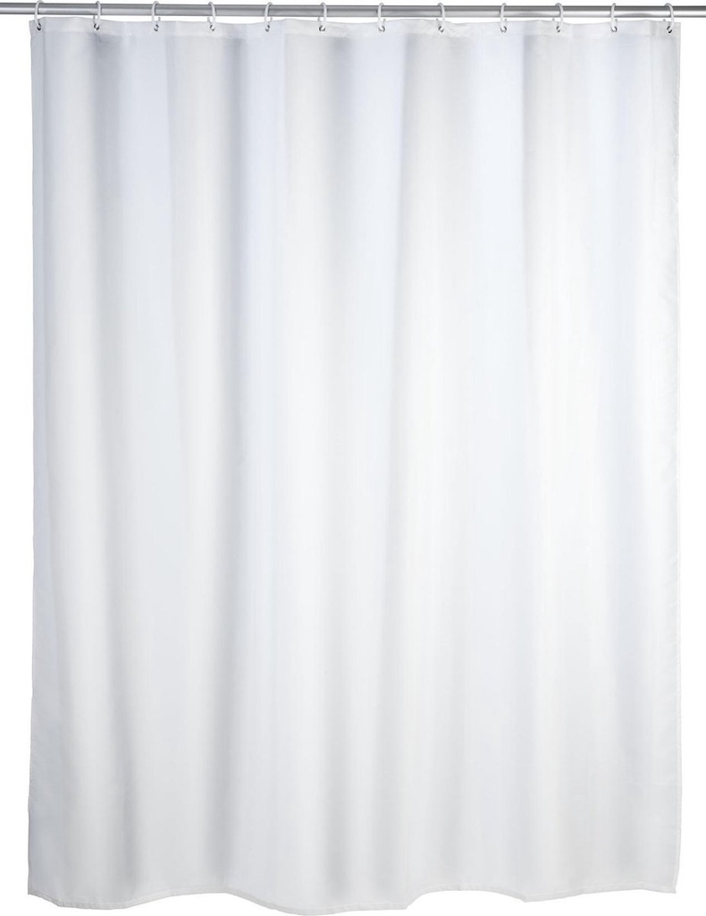 Douchegorddijn 180x200 anti-schimmel uni-wit