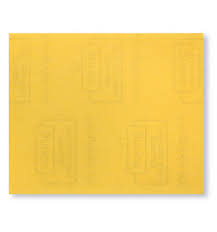 Color Expert schuurpapier geel K120 230x280mm