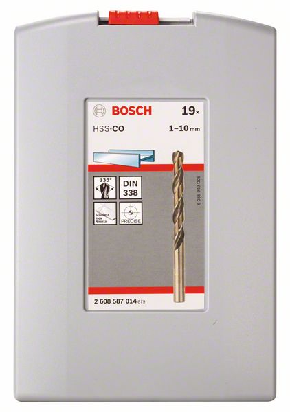 Bosch - set metaalboor probox HSS-CO (19st)