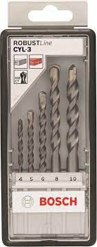 Bosch - set silver percussion (5st)