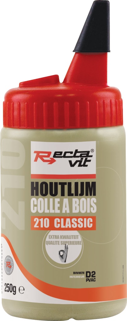 Rvit - houtlijm classic wit - 750gr