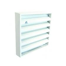 [31476] Renson 431 muurrooster 165x165mm wit