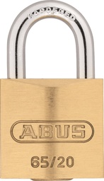[34386] Abus 65/20 hangslot messing