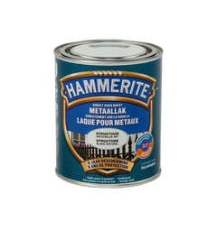 [35184] Hammerite struct.mat lak natuurlijk wit 750ml