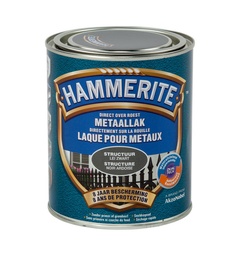 [35185] Hammerite struct.mat lak lei zwart 750ml