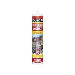 [36889] Soudal universele silicone wit - 310ml