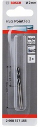 [84366] Bosch - 2x metaalboor SS pointeq 2mm